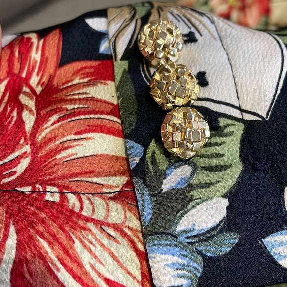 Zara Black Floral Print Open Blazer with option Tie Belt - Picture 4 of 15